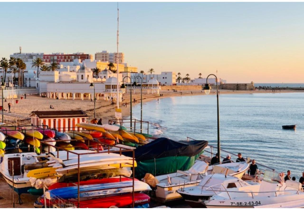 Terraza-Caleta Beach Home By Cadiz4Rentals Bagian luar foto